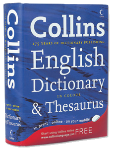 dicionário em inglês Collins Cobuild